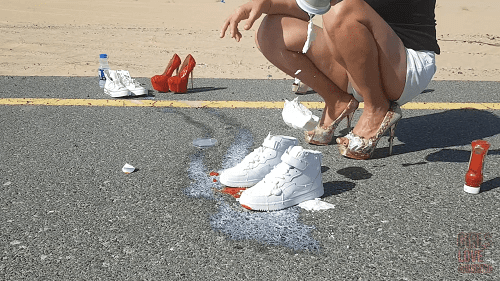 Anastasija 57 - Insane Shoe Destruction